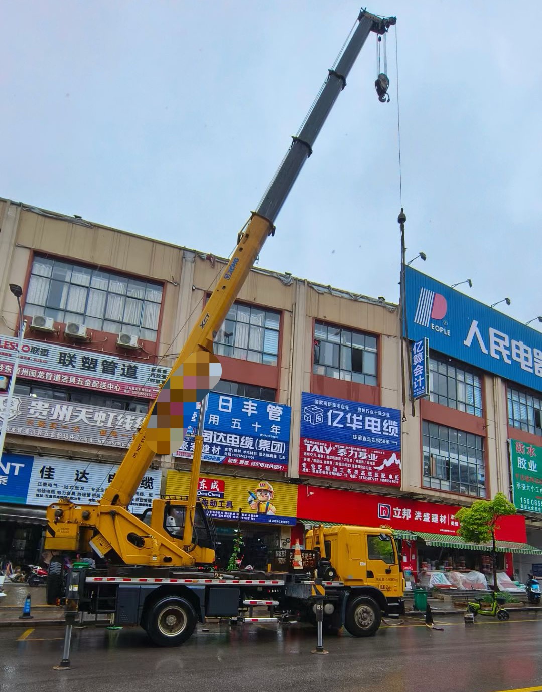 台江区吊车吊机租赁桥梁吊装